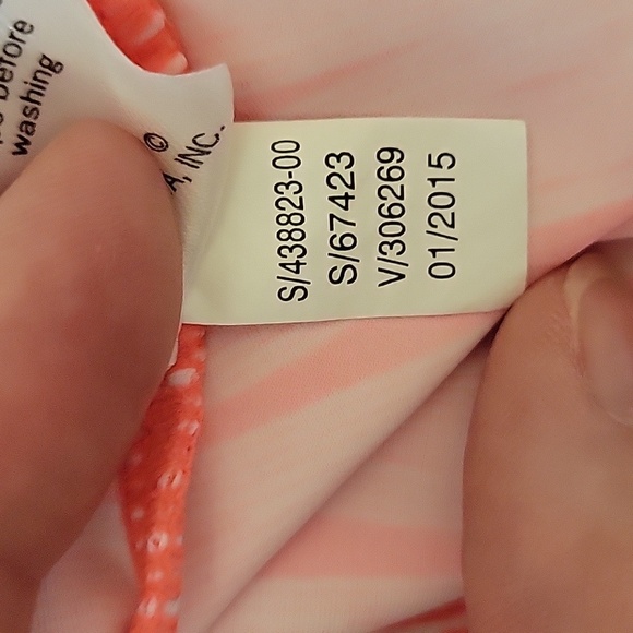 Athleta Ariel Venice strappy racerback swim UPF 50 dress w bra womens size M - Picture 12 of 12